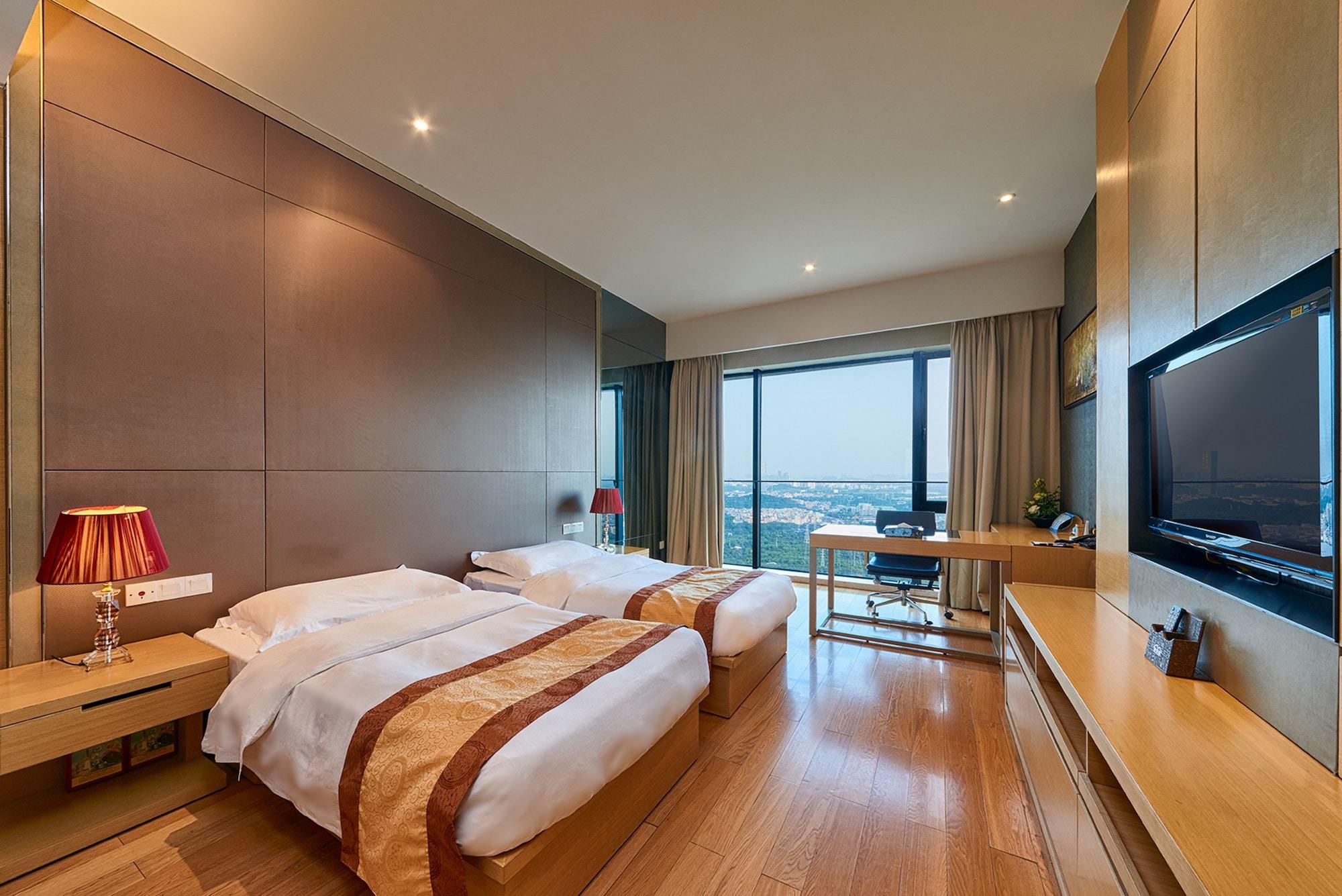 Guangzhou Heefun Apartment - Poly World Trading Center Shajing Luaran gambar