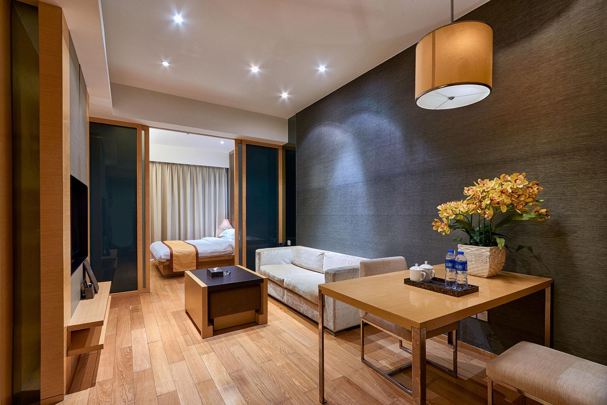 Guangzhou Heefun Apartment - Poly World Trading Center Shajing Luaran gambar
