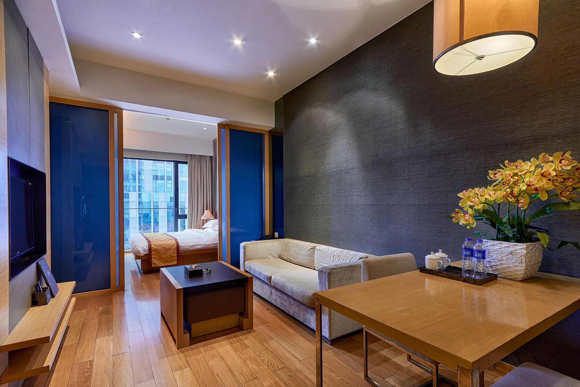 Guangzhou Heefun Apartment - Poly World Trading Center Shajing Luaran gambar