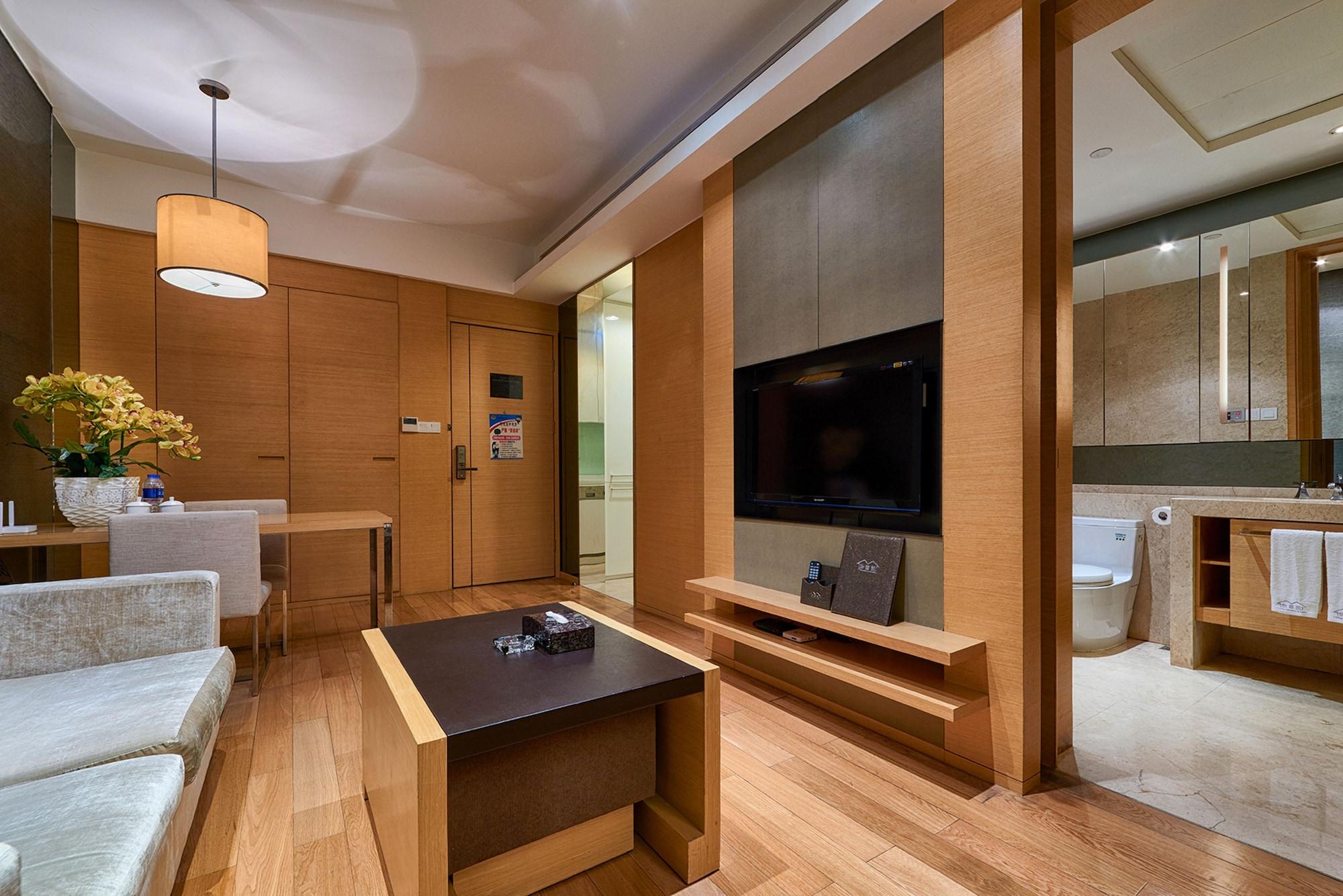 Guangzhou Heefun Apartment - Poly World Trading Center Shajing Luaran gambar