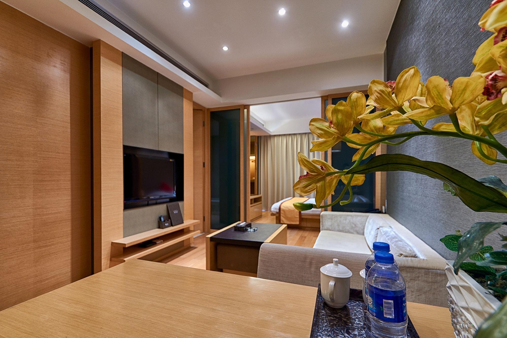 Guangzhou Heefun Apartment - Poly World Trading Center Shajing Luaran gambar