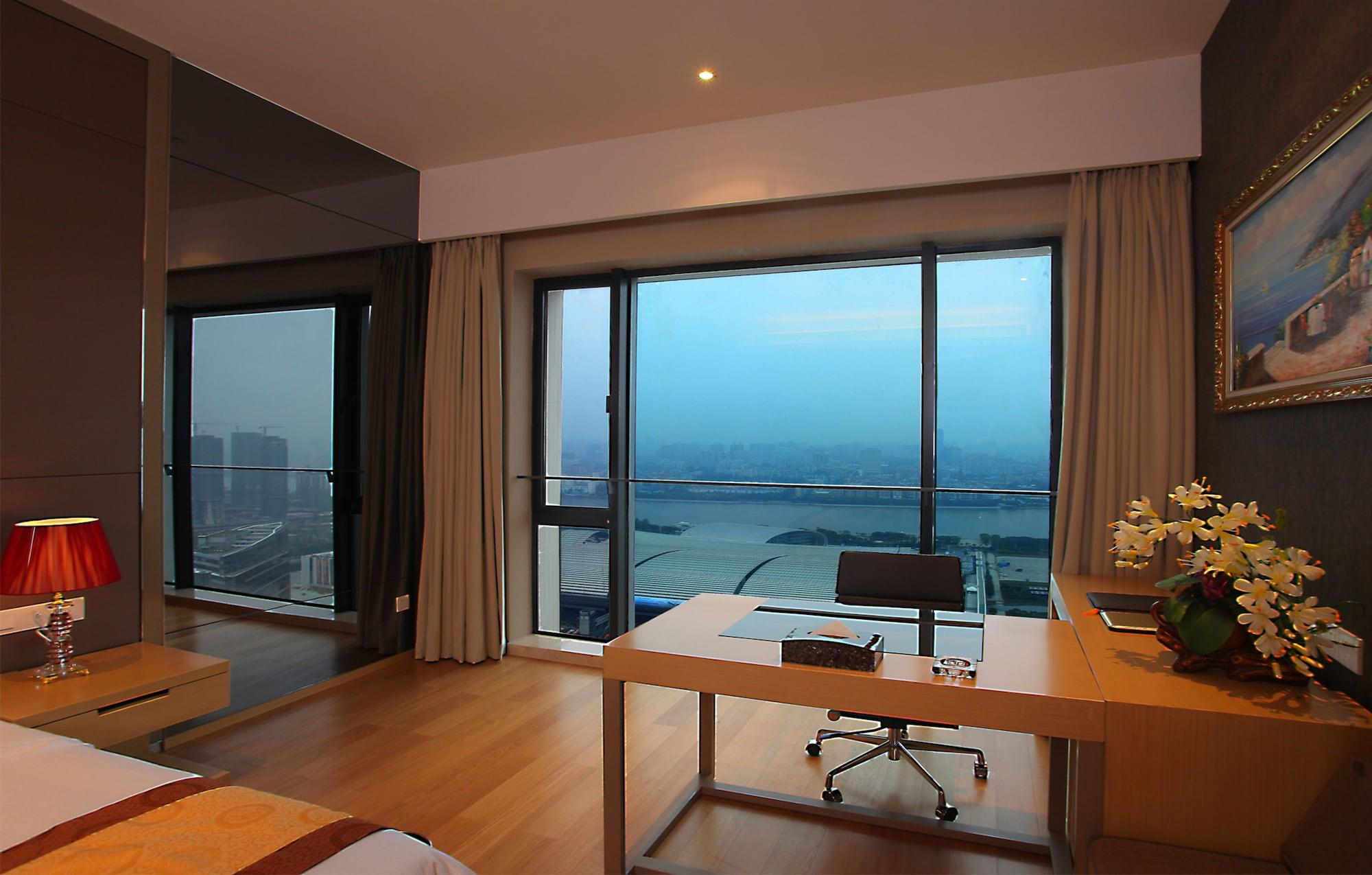 Guangzhou Heefun Apartment - Poly World Trading Center Shajing Luaran gambar