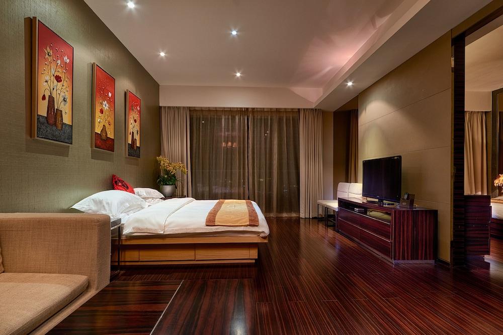 Guangzhou Heefun Apartment - Poly World Trading Center Shajing Luaran gambar