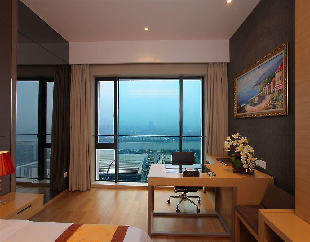 Guangzhou Heefun Apartment - Poly World Trading Center Shajing Luaran gambar