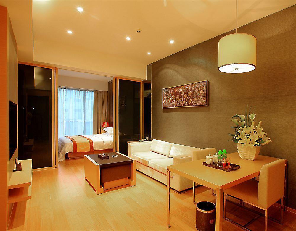 Guangzhou Heefun Apartment - Poly World Trading Center Shajing Luaran gambar